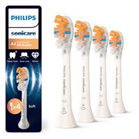 Philips Sonicare A3 Premium Toothbrush Heads - 4-Pack, White