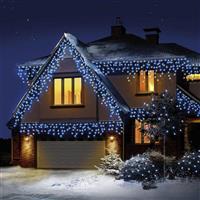 Premier Decorations 960 Colour LED Christmas Icicle Lights