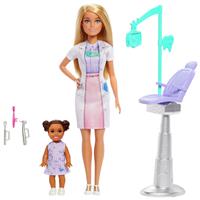 Barbie Dentist Fashion Doll playset with Doll & Accessories