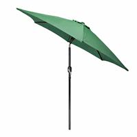 Harbour Housewares Tilting Garden Parasol - Green