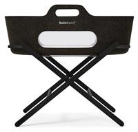Snuzbaskit Moses Basket & Stand Set - Graphite