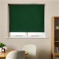 Habitat Blackout Forest Green Roller Blind - 90cm