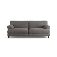 Habitat Askem Fabric 3 Seater Sofa - Charcoal - Dark Leg