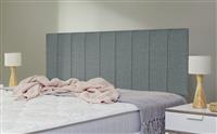 Argos Home Bircham Fabric Kingsize Headboard - Light Grey