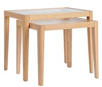 Habitat Camellia Nest of 2 Tables - Natural