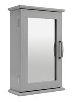 Argos Home Single Mirrored Wall Cabinet - Grey