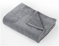 Argos Home Super Soft Fleece Throw - 150x200cm - Flint Grey