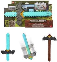 Minecraft Movie Switch Sword & Pickaxe 2in1 Roleplay Toy Set