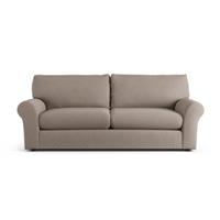 Habitat Molton Fabric 4 Seater Sofa - Mocha