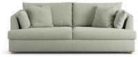 Habitat Holmfirth Fabric 3 Seater Sofa - Sage Green