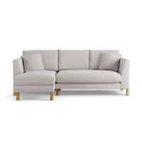 Habitat Aston Left Hand Corner Sofa - Natural - Ash Leg