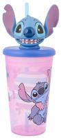 Disney Stitch 3D Head Lilac Soda Cup - 440ml