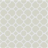 RHS Lattice Fretwork Natural Wallpaper