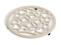 Habitat Cast Iron Trivet - Cream