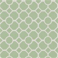 RHS Star Trellis Sage Wallpaper
