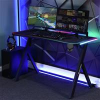 X Rocker Lumio XL Gaming Desk - Black