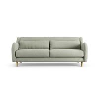 Habitat Turnmill Fabric 3 Seater Sofa - Sage Green - Ash Leg