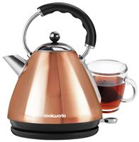 Cookworks Pyramid Kettle - Copper