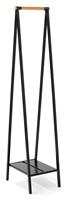 Brabantia Linn Compact Clothes Rail with Shelf - Matt Black