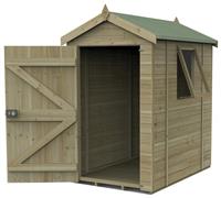 Forest Timberdale 1 Window Apex Shed - 6 x 4ft