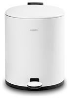 Addis 5L Bathroom Pedal Bin - White