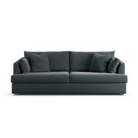Habitat Holmfirth Fabric 4 Seater Sofa - Charcoal