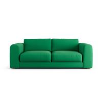 Habitat Ayr Large Fabric 3 Seater Sofa - Emerald Green