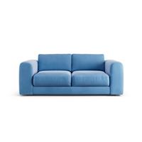 Habitat Ayr Fabric 3 Seater Sofa - Sky Blue