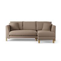 Habitat Aston Right Hand Corner Sofa - Biscuit - Ash Leg