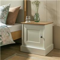 Argos Home Winchester Set of 2 Bedside Table - Cream
