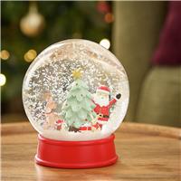 Argos Home Santa and Friends Snowglobe Christmas Decoration