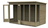 Forest Beckwood Shiplap Apex Summerhouse - 10 x 6ft