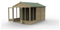Forest Beckwood Shiplap Apex Summerhouse - 8 x 12ft