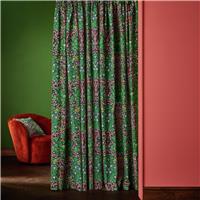 Habitat x Morris & Co. Blackthorn Curtain Green - 137x117cm