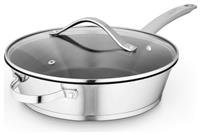 good FOOD 28cm Stainless Steel Multi Pan