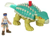 Imaginext Jurassic World Dinosaur Toy Bumpy & Ben Figure