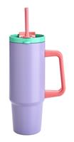 Argos Home Scandi Purple Large Travel Mug - 880ml