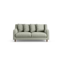 Habitat Swift Fabric 2 Seater Sofa - Sage Green - Dark Leg