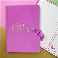 Wicked Pink A5 Casebound Notebook