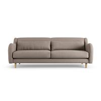 Habitat Turnmill Fabric 4 Seater Sofa - Mocha - Ash Leg