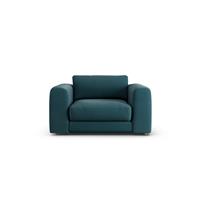 Habitat Ayr Fabric Cuddle Chair - Teal