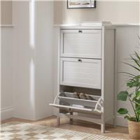 Habitat Bournemouth Shoe Storage Cabinet - Grey