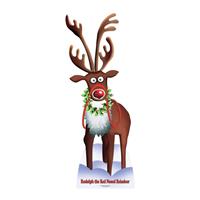 Star Cutouts Rudolph Cardboard Cutout