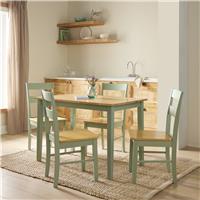 Argos Home Chicago Sage Green Dining Table & 4 Chairs