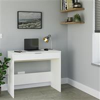 GFW Rankin 1 Drawer Desk - White