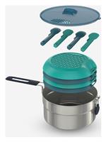Decathlon Stainless Steel Camping Cook Set - 2.6L