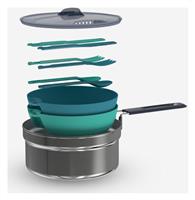 Decathlon Stainless Steel Camping Cook Set - 1.6L