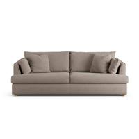 Habitat Holmfirth Fabric 4 Seater Sofa - Mocha