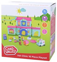 Chad Valley Vet Clinic - 16 Piece Playset