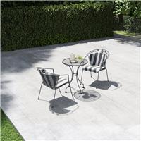 Pacific Elegance 2 Seater Metal Garden Bistro Set